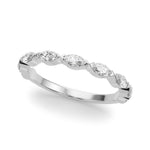 Load image into Gallery viewer, 9-Stone V-Prong Marquise Band - Rings - 51216-W.